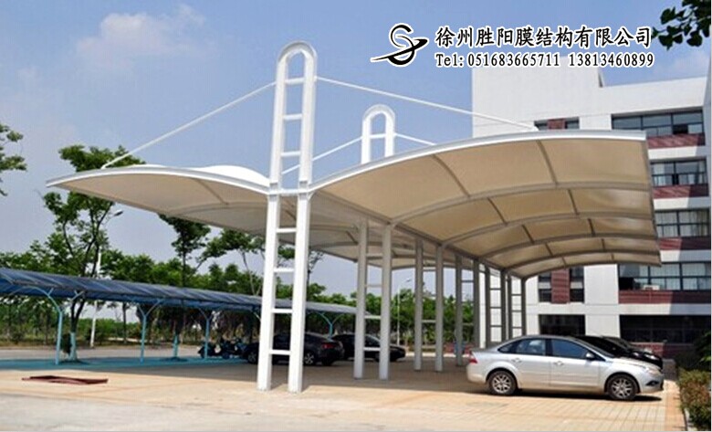 膜結構停車(chē)棚014